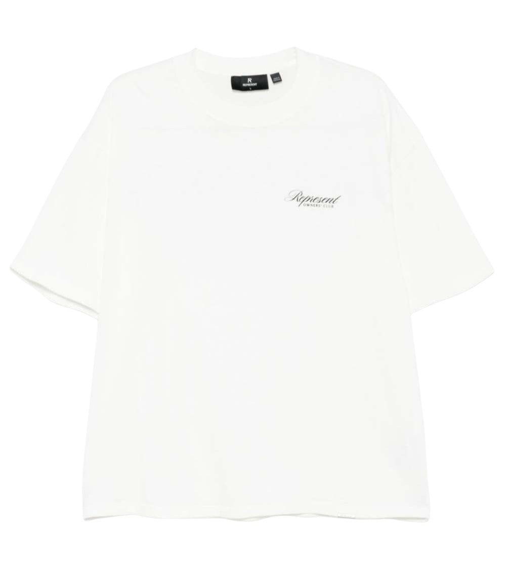 White Crew Neck T-Shirt 1