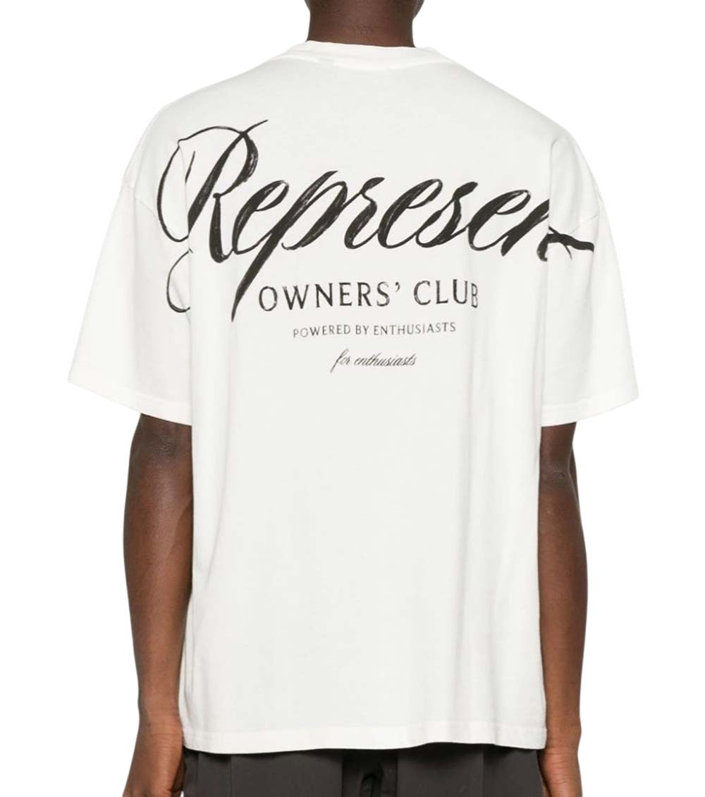 White Crew Neck T-Shirt 3