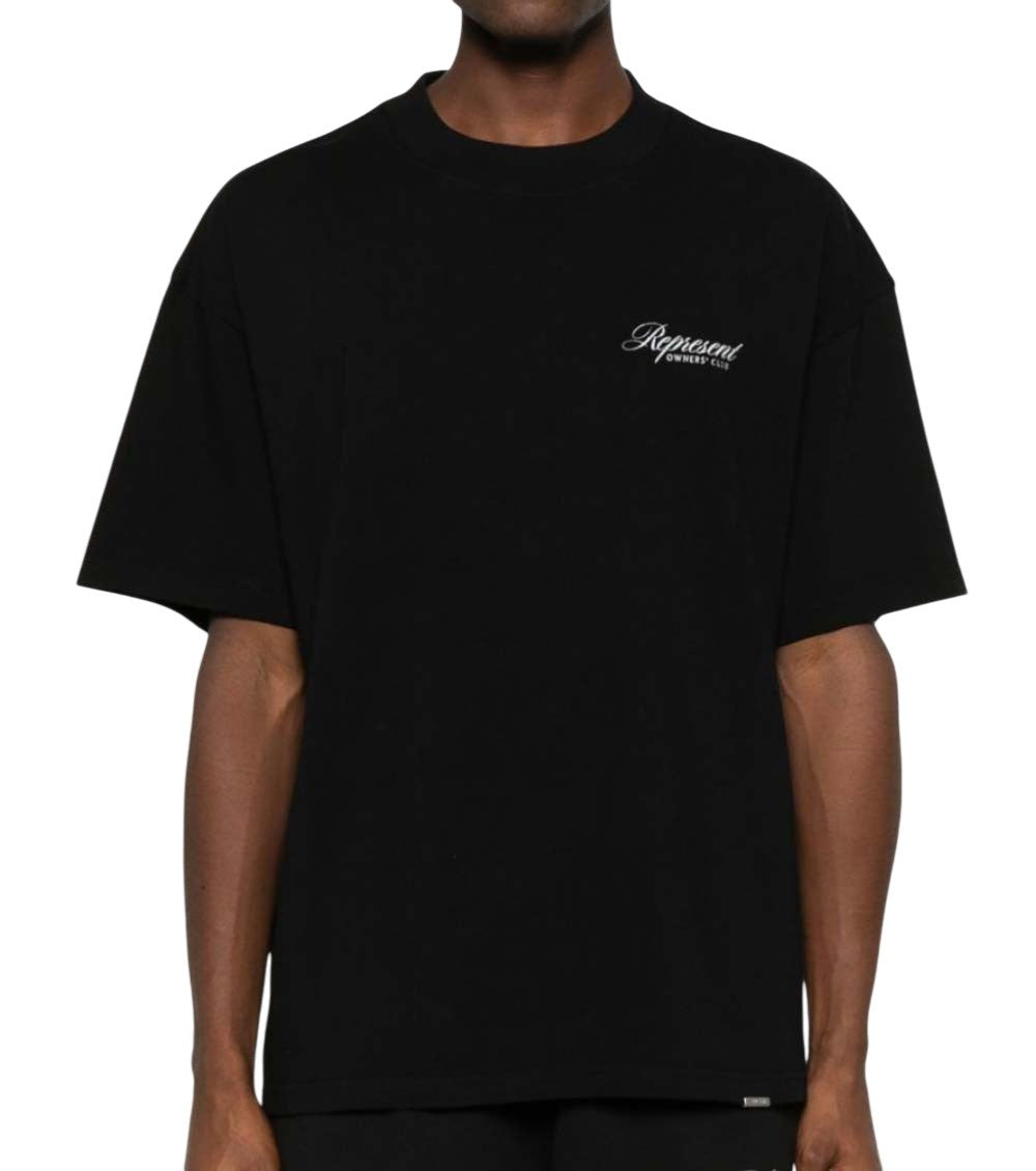 Black Crew Neck T-Shirt 2