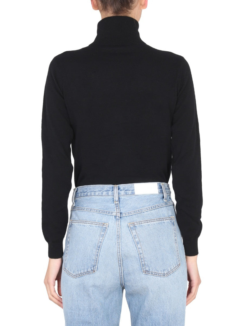 Black TURTLENECK SHIRT 3