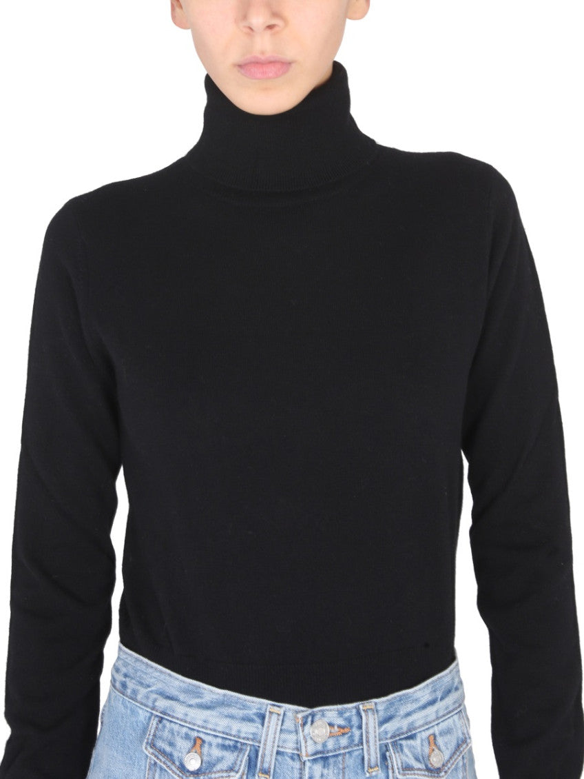 Black TURTLENECK SHIRT 4