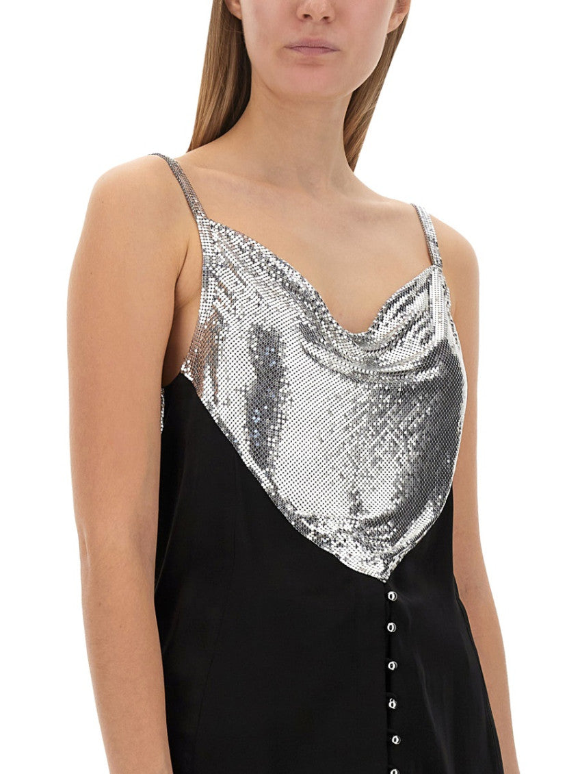 Multicolor Embellished Cowl Neck Top 3