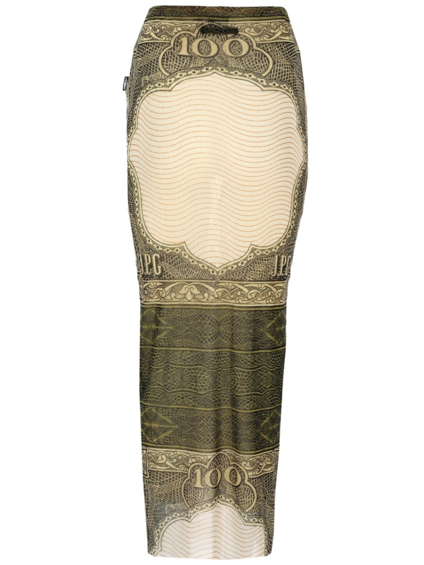 Multicolor Printed Maxi Skirt 3