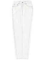 Denim Solid Maxi Skirt 1