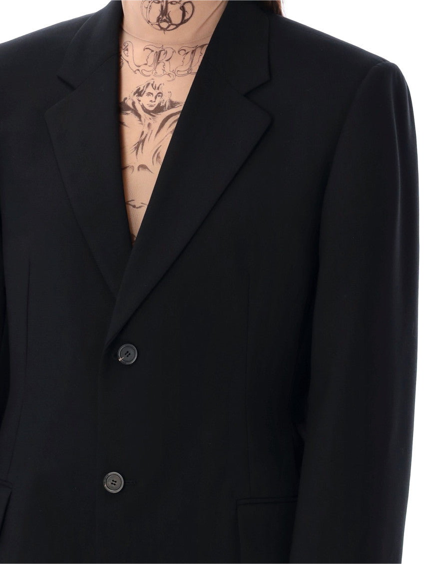 Black Single Breasted Blazer 3