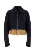 Dark blue wool jacket  1