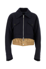 Dark blue wool jacket  1