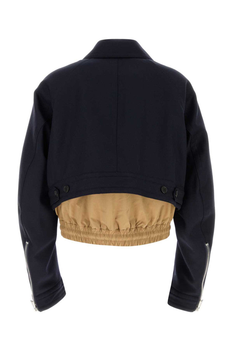 Dark blue wool jacket  2