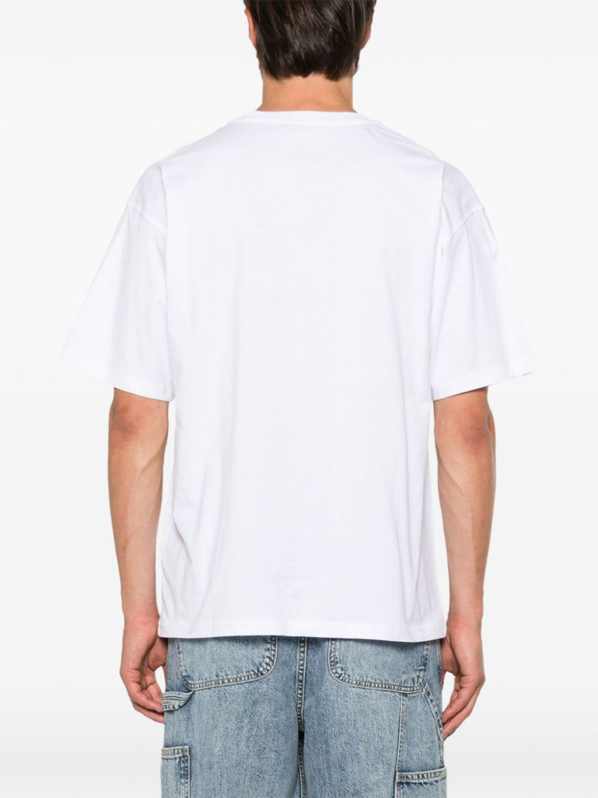 White Crew Neck T-shirt 2
