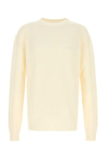 Off White Crochet Sweater 1