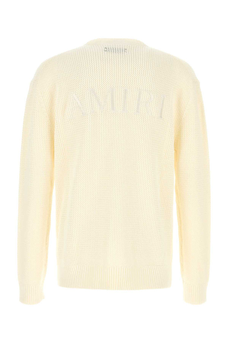 Off White Crochet Sweater 2