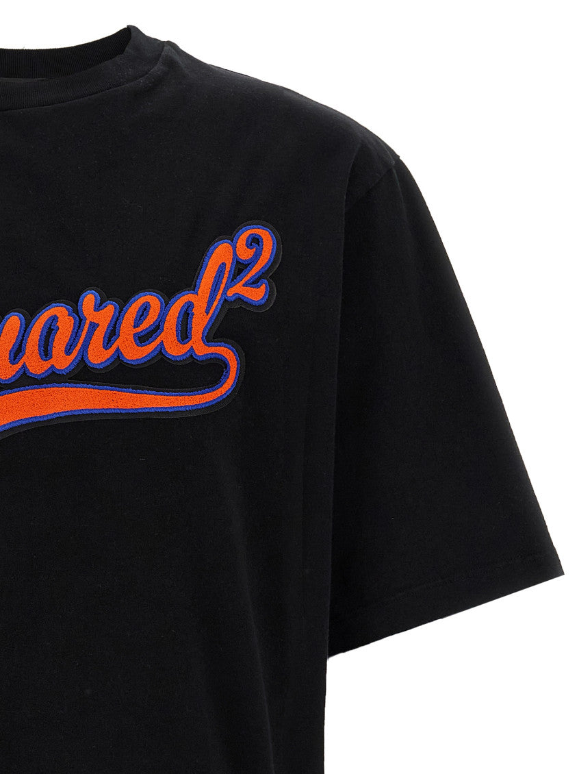 Black Sponge Patch T-shirt 3