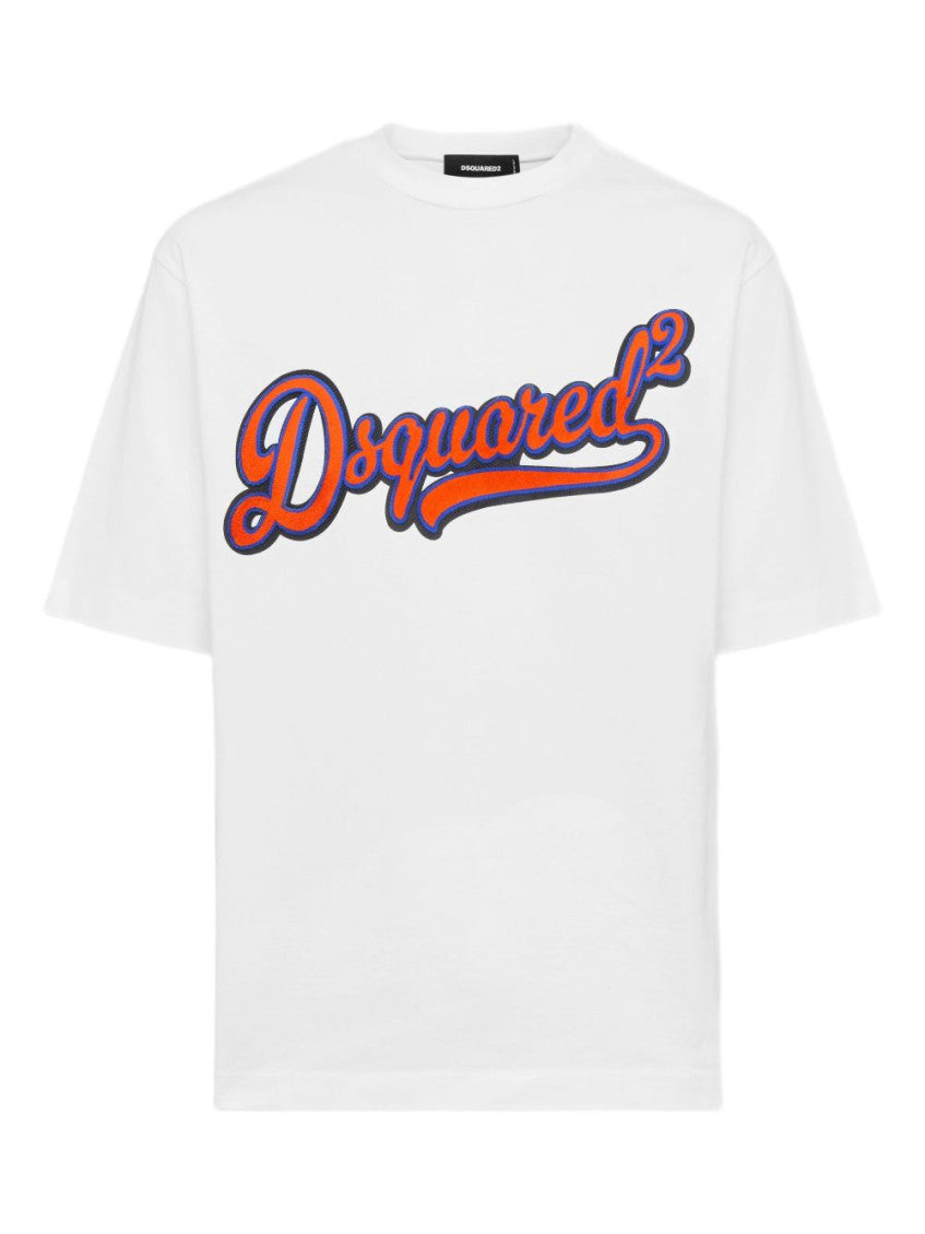 White Sponge Patch T-shirt 1