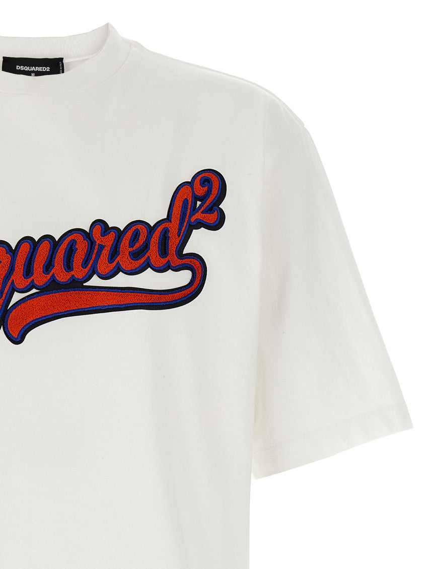 White Sponge Patch T-shirt 3