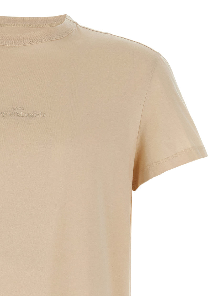 Beige Logo T-shirt 3