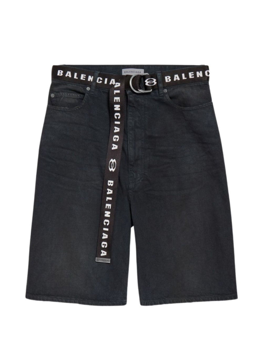 Black Regular Shorts 1