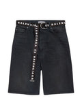 Black Regular Shorts 1