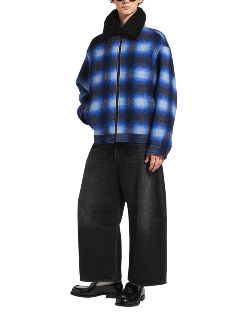 Blue Shirt Collar Jacket 2