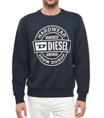 Navy Blue Logo Sweatshirt 1