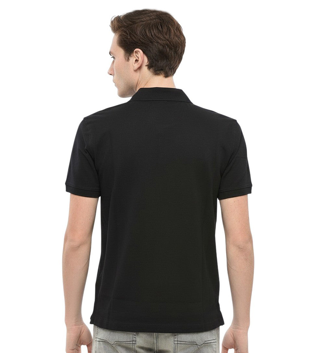 Black Shirt Collar Polo 2