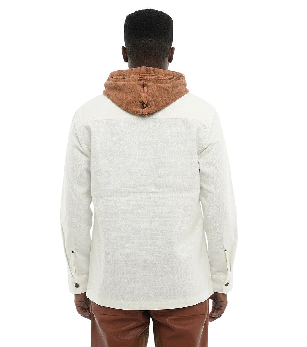 White Regular Overshirt 2