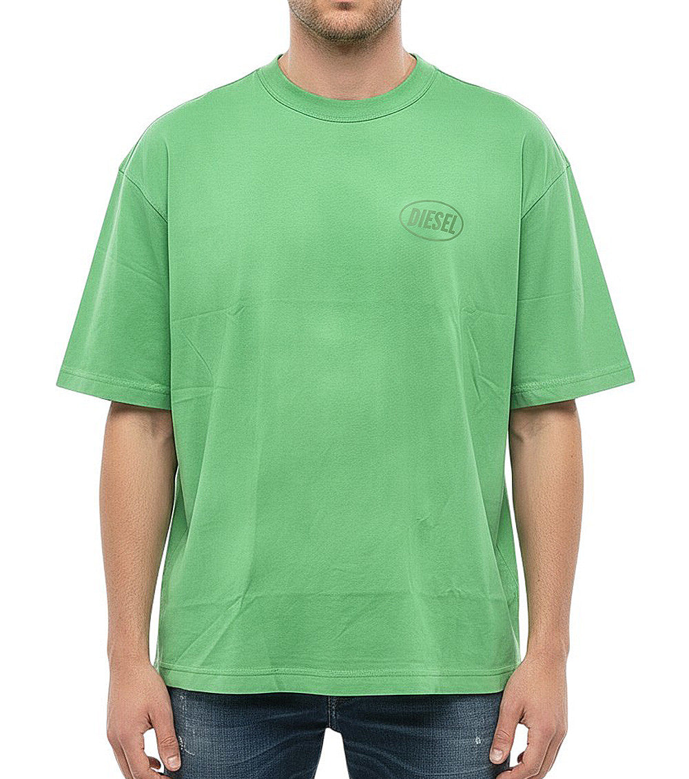 Green Crew Neck T-Shirt 1