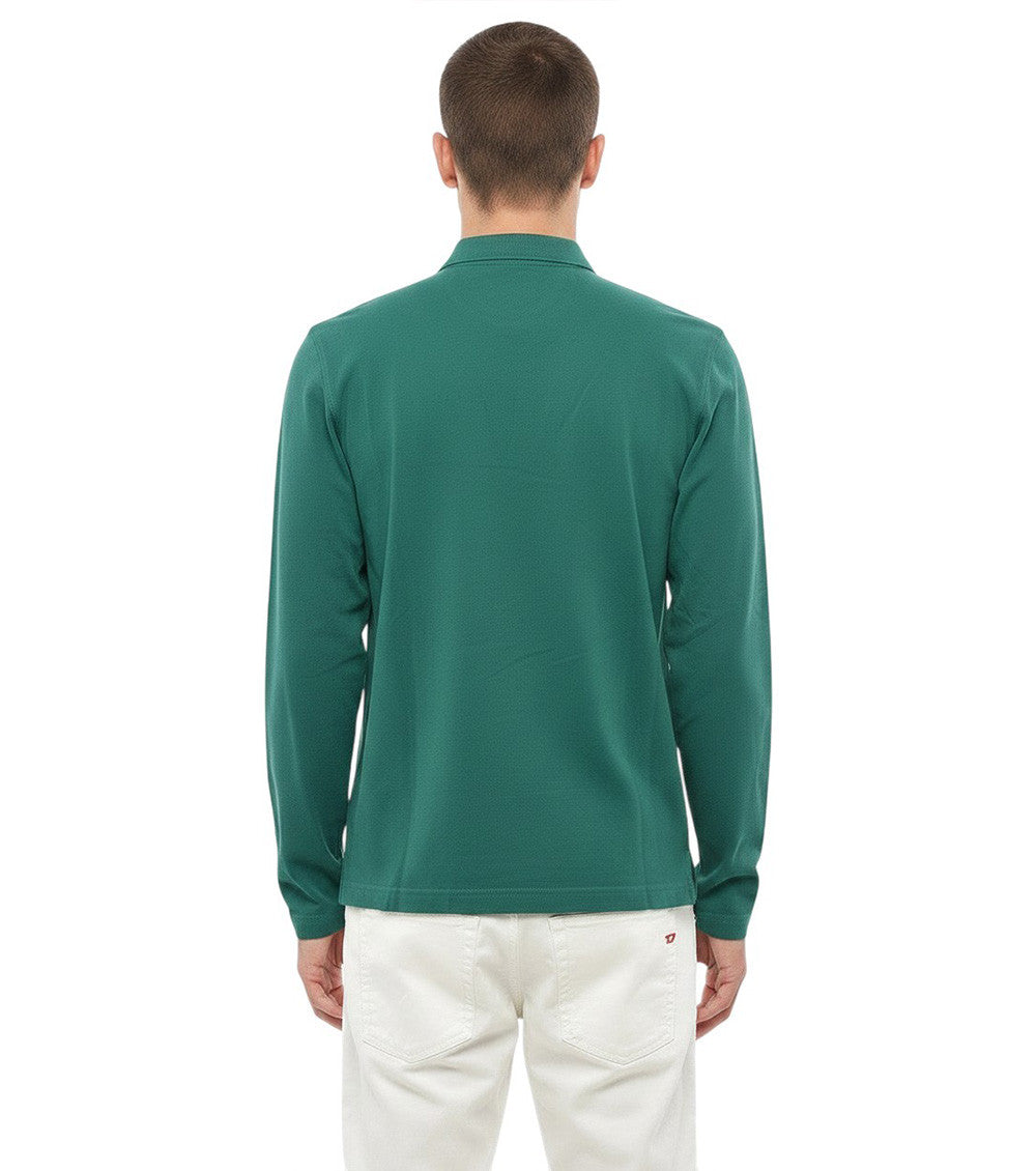 Green Shirt Collar Polo 2