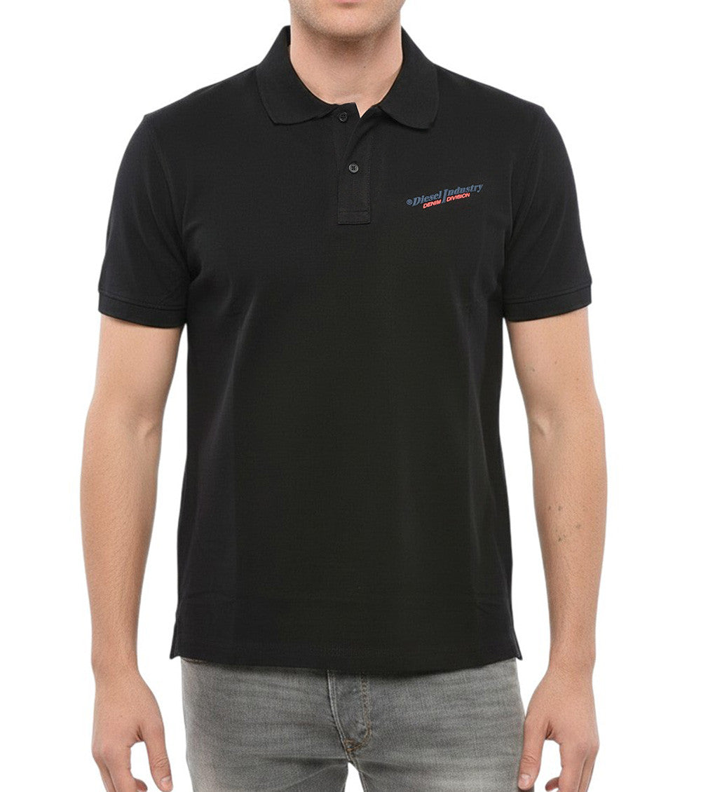 Black Shirt Collar Polo 1