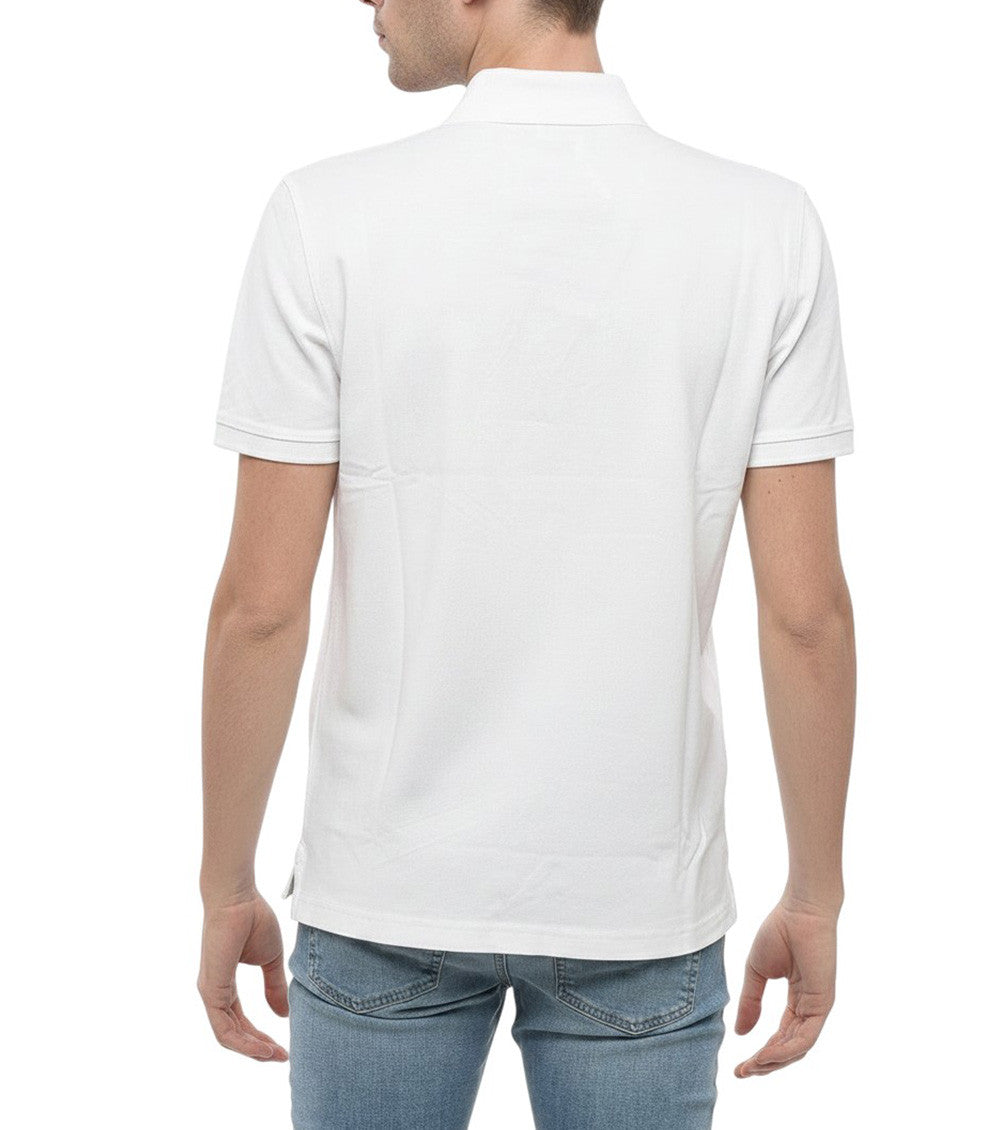 White Shirt Collar Polo 2