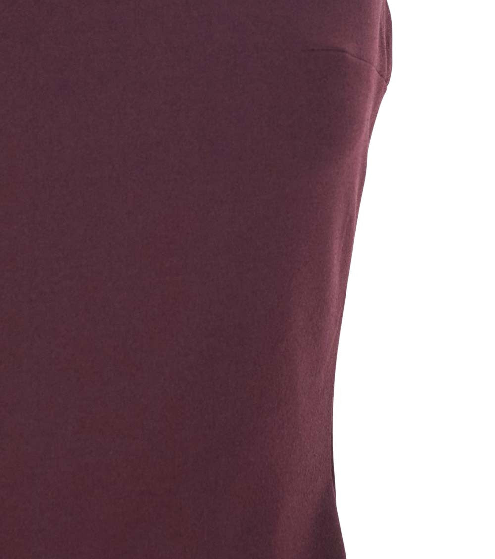Dark Brown Boat Neck Maxi Dress 3