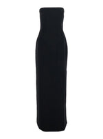 Black Strapless Maxi Dress 1