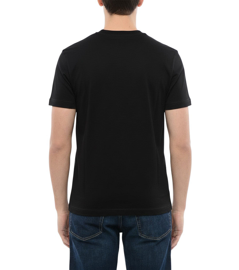 Black Crew Neck T-Shirt 2