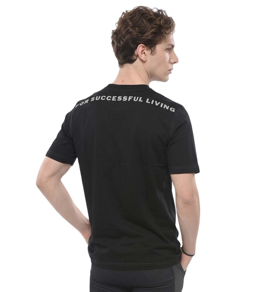 Black Crew Neck T-Shirt 2