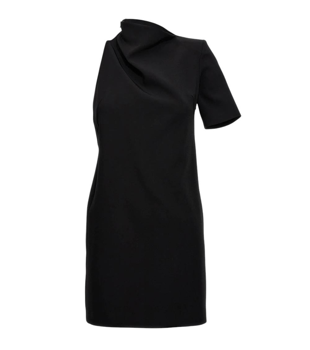 Black Turtle Neck Mini Dress 1