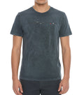 Blue Crew Neck T-Shirt 1