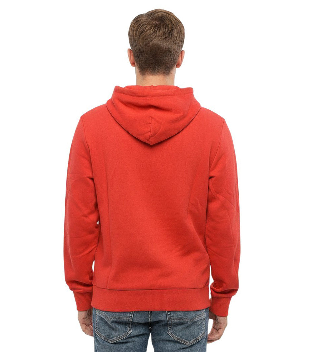Red Logo Regular Hoodie 2