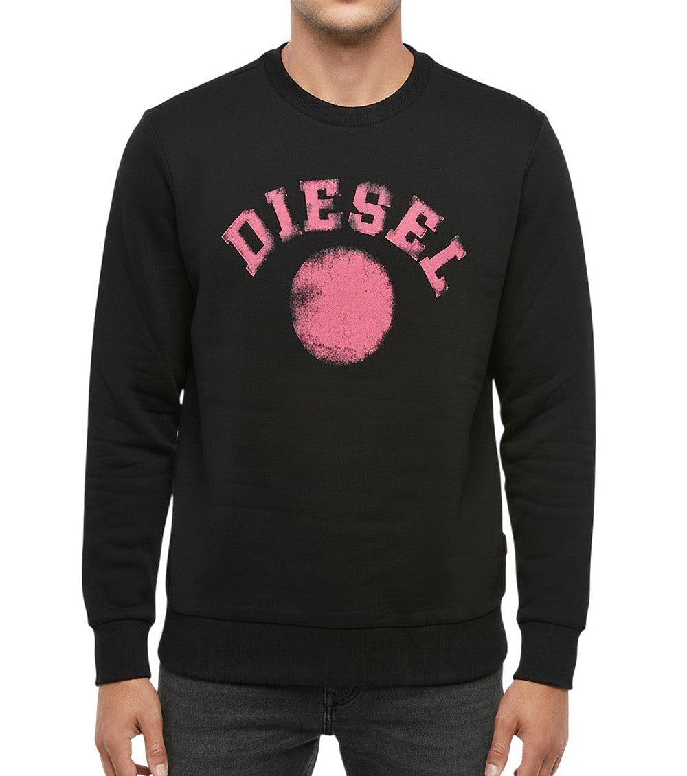 Black Crew Neck Sweatshirt 1