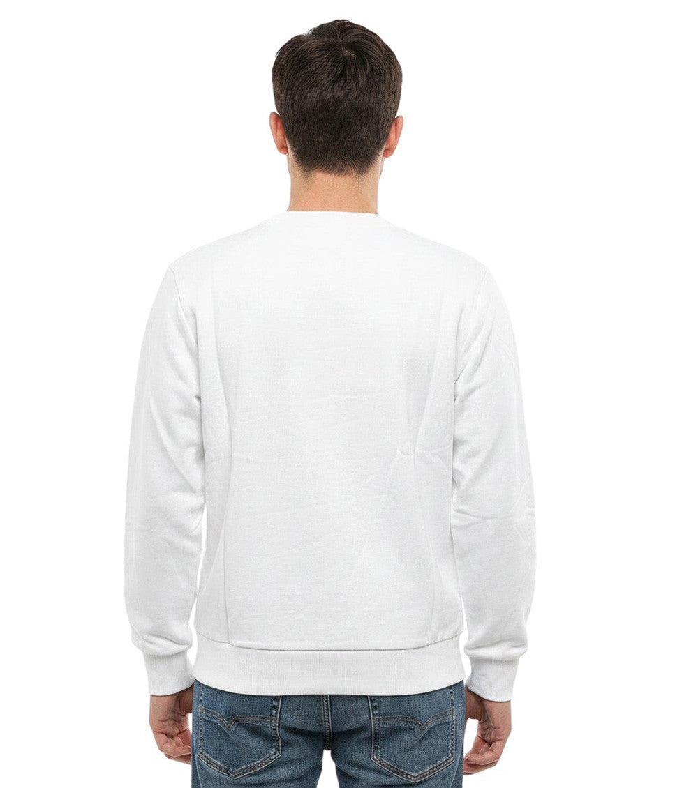 White Graphic Logo Sweatshirt 2