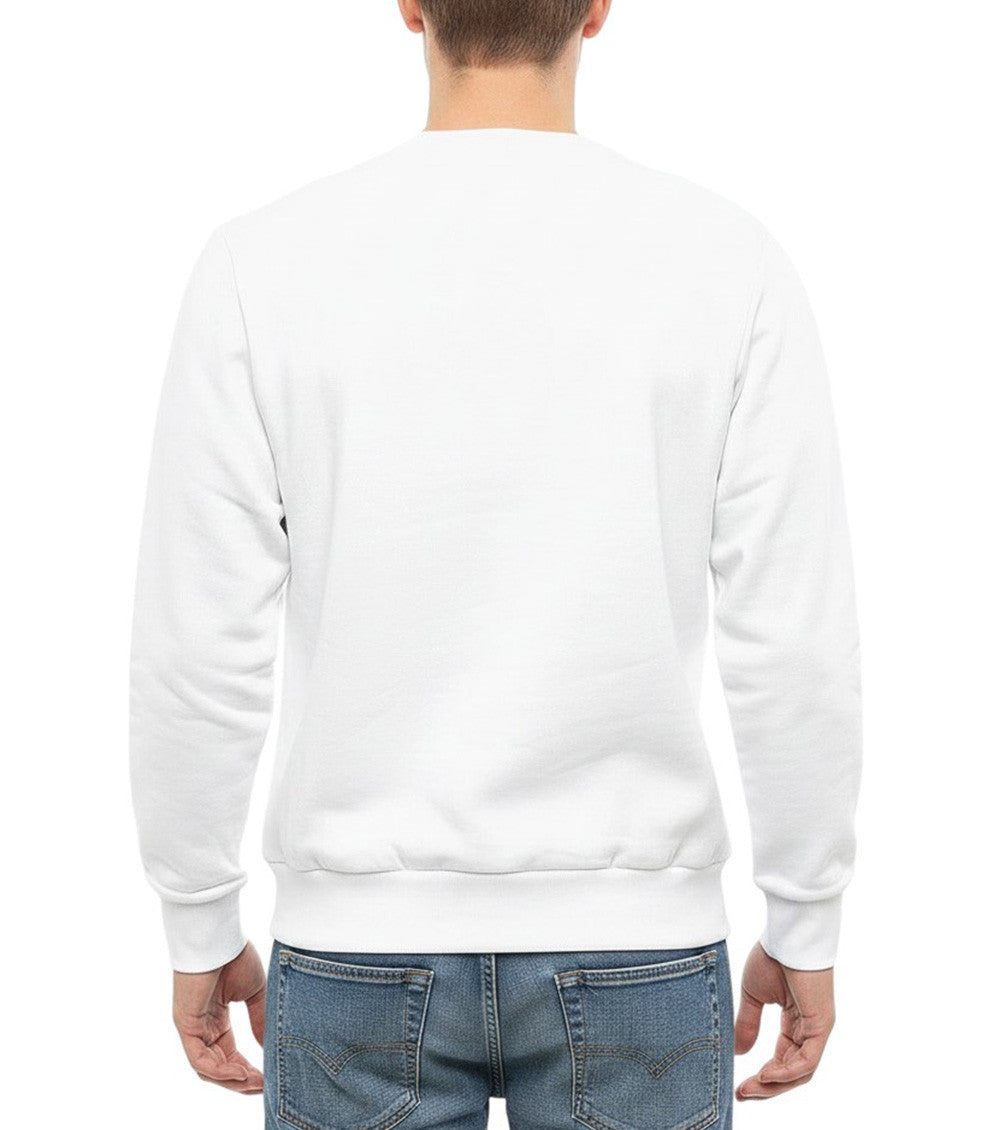 White Graphic Logo Sweatshirt 2