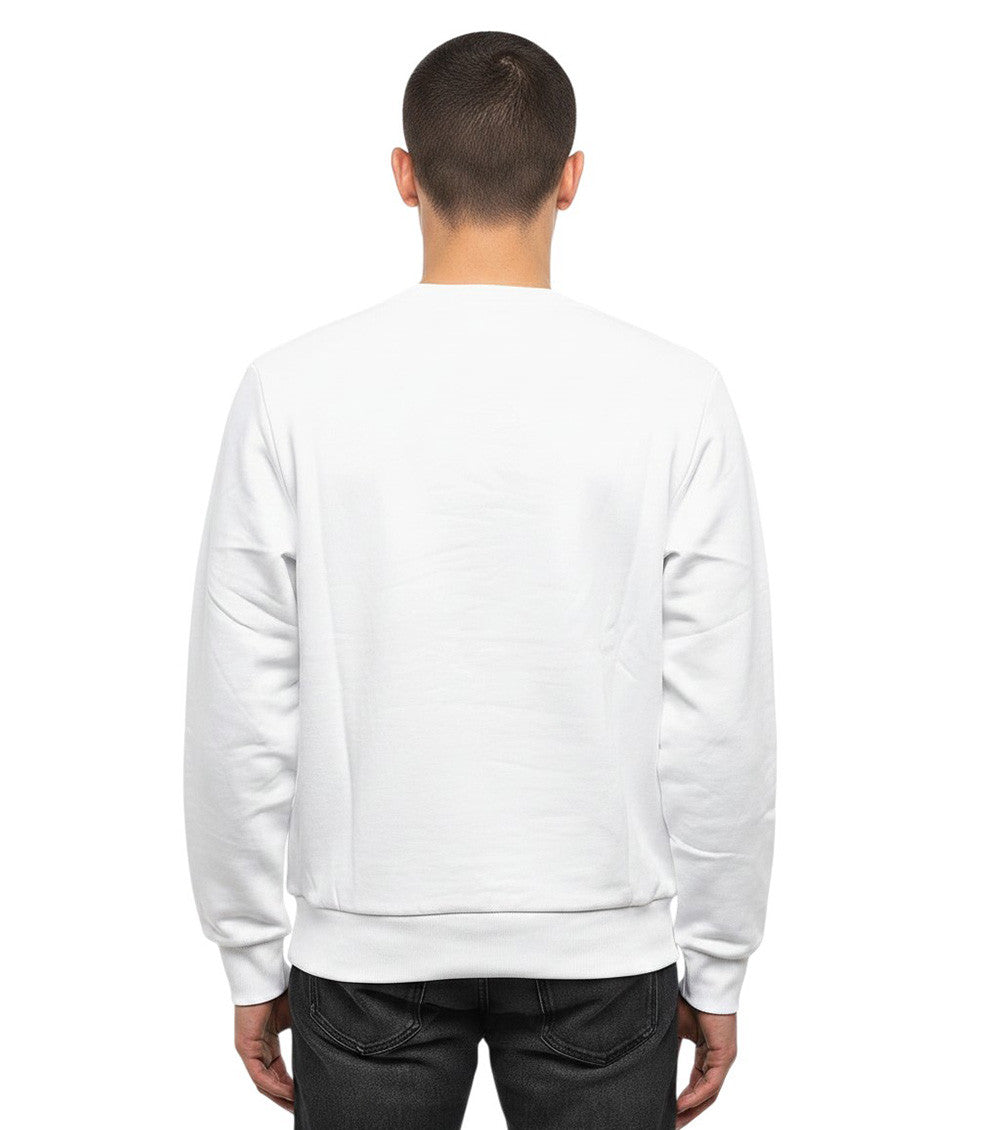 White Crew Neck Sweatshirt 2
