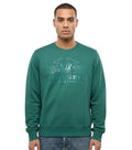 Green Crew Neck Sweatshirt 1