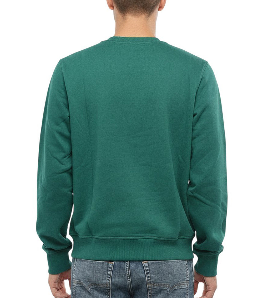 Green Crew Neck Sweatshirt 2