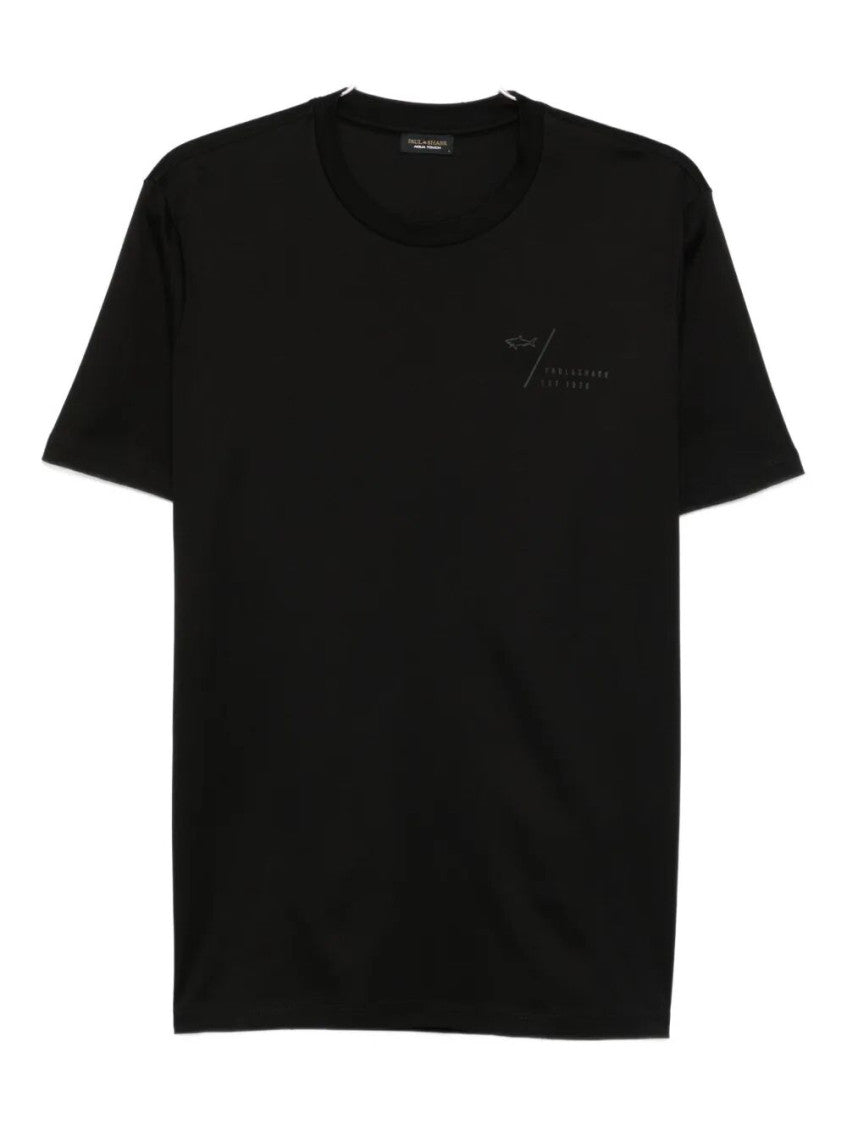 Black Cotton T-Shirt 1