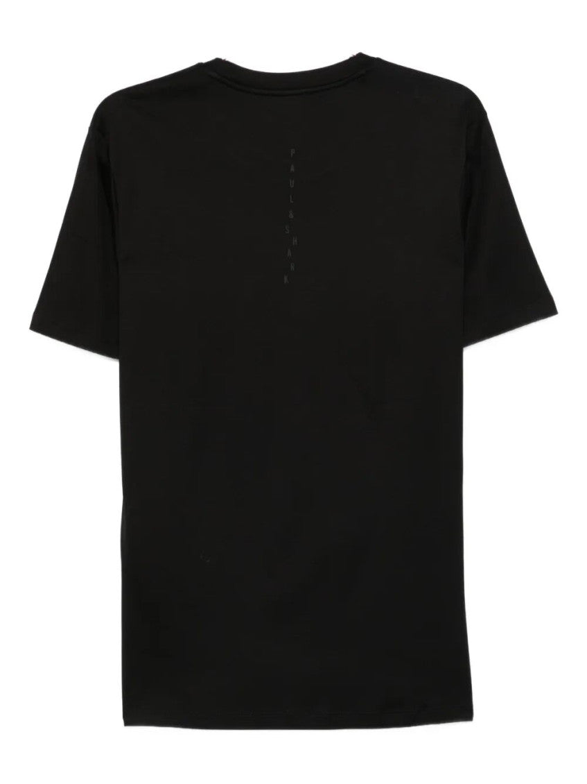 Black Cotton T-Shirt 2