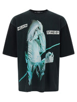 Black Printed T-Shirt 1
