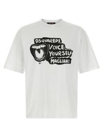 White Printed T-shirt 1