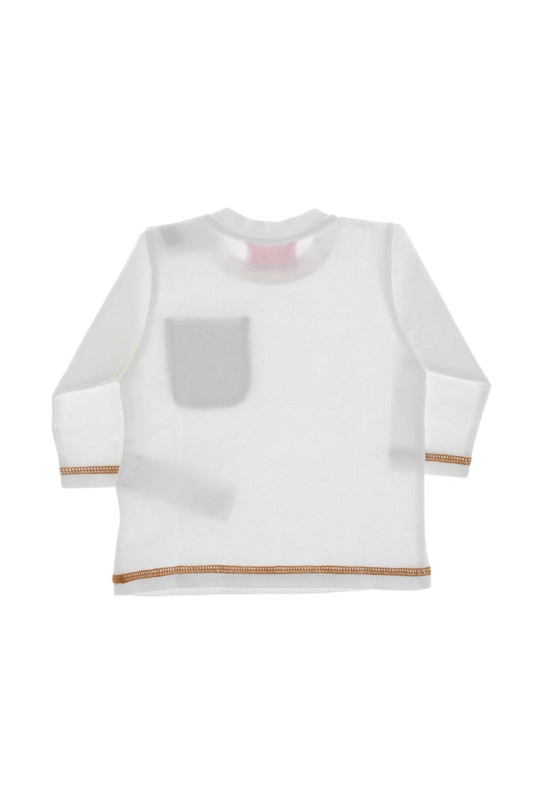 Baby Boy White Logo T-Shirt 2