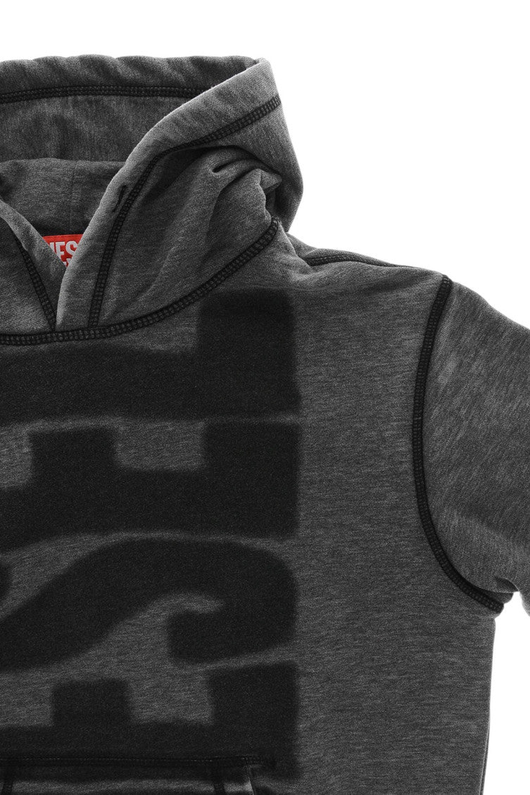 Boy Grey Logo Hoodie 2