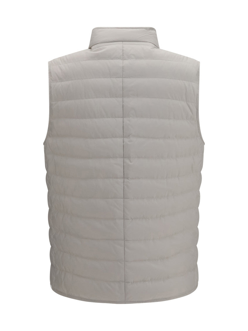 Light Grey Sleeveless Jacket 2