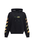 Black Slim Graphic Hoodie 1